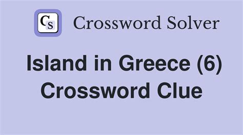 greek island crossword clue|greek island crossword puzzle.